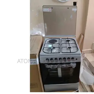 RM406 Silver Ramtons 60*60 3+1 Standing Cooker