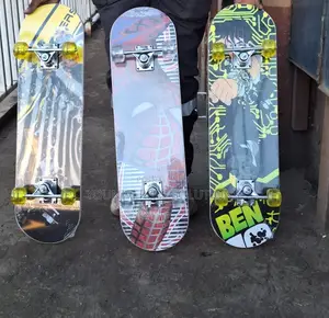 Skateboard With Plastic Wheels