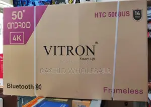 50 Inch Vitron Tv.  Frameless 4k