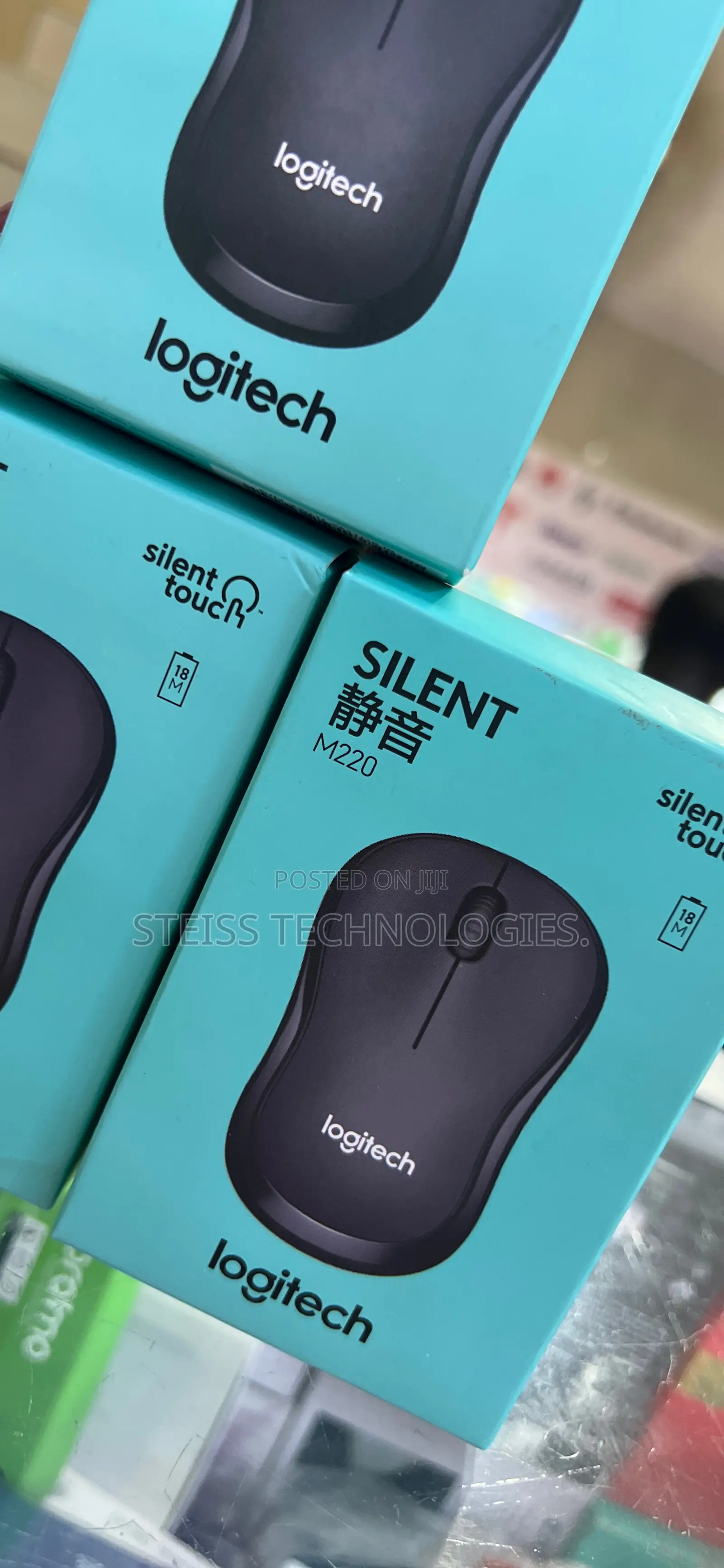 Logitech Wireless M220 Mouse.