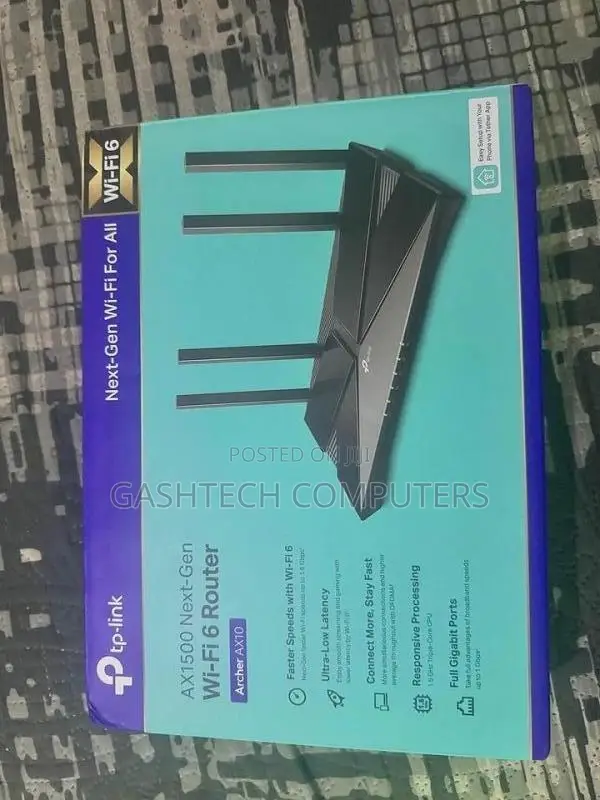 .Tplink Ax1500 Wifi6 Router Archer Ax10