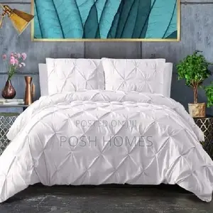 Pleat Cross Pintuck Duvet Cover Set