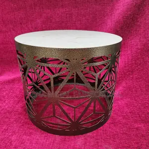 High-Quality Laser Cut Powdercoated Coffee Table.