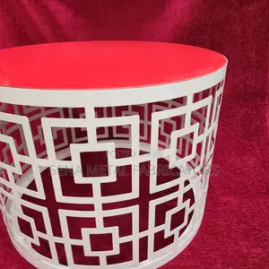 High-Quality Laser Cut Powdercoated Coffee Table.