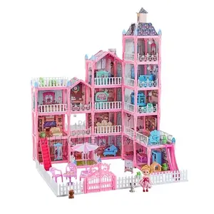379pcs Doll House Villa Playset