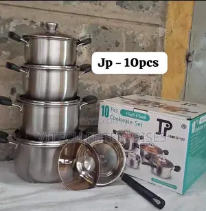 JP 10 PCS Aluminium Cookware Set