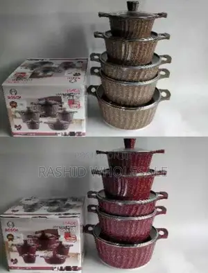 New Design Bosch 10pcs Cookware.Non Stick