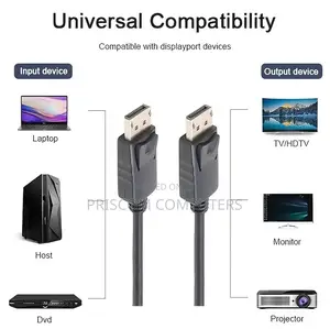 Displayport to Displayport Cable (DP to DP Cable)