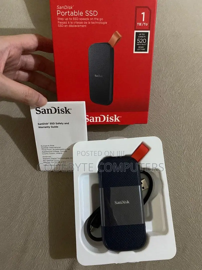 Sandisk E30 1tb SSD/ 1tb SSD External E30