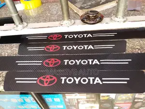 Buy Toyota Door Side Steps Carbon Stickers/ Car Stickers