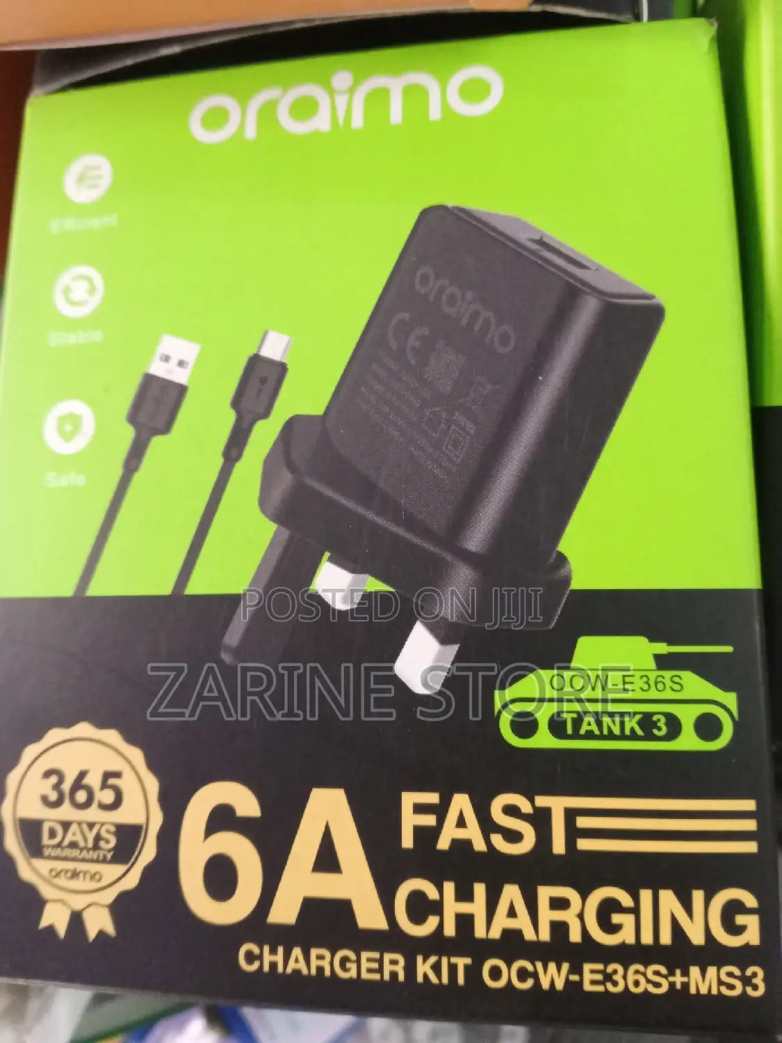 Oraimo Phone Charger Android Charger.