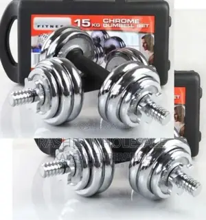 New 30kgs Chrome Dumbell