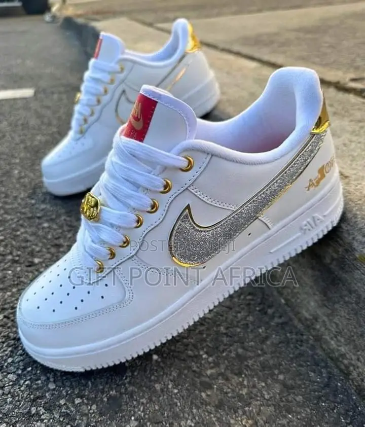 Nike Airforce Nola Low Cut White in Color