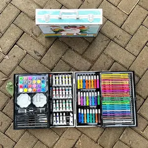 145 Pieces Unicorn Kids Aluminium Art Set