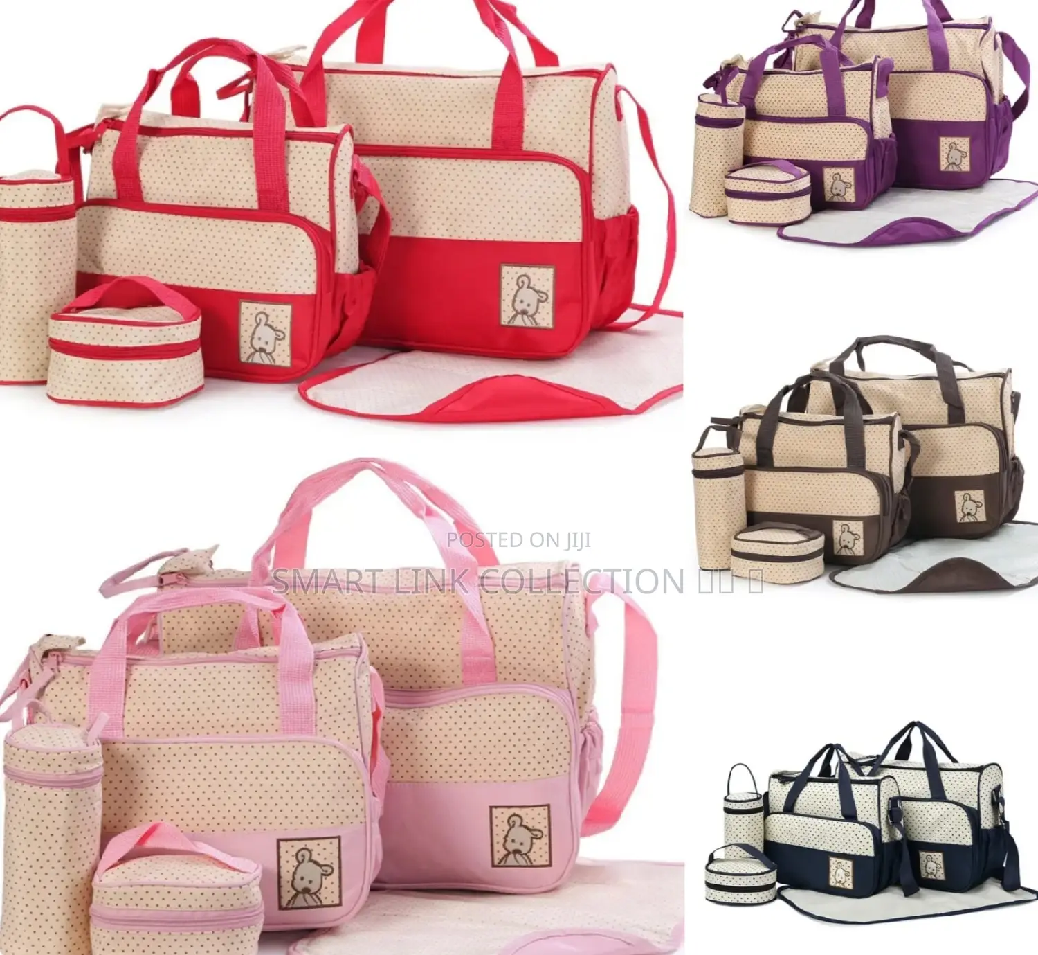 5 Pieces Diaper Bag
