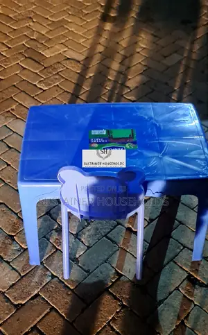 Micky Mouse Plastic Chairs and a Kenpoly Table