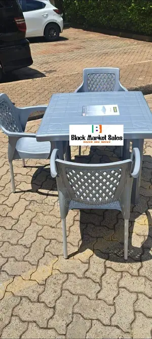Set of 3 Chair and 1 Tables Available
