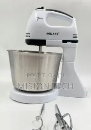 Sokany Electric Hand Mixer With Bowl,Whisk Egg Beater