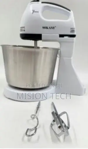 Sokany Electric Hand Mixer With Bowl,