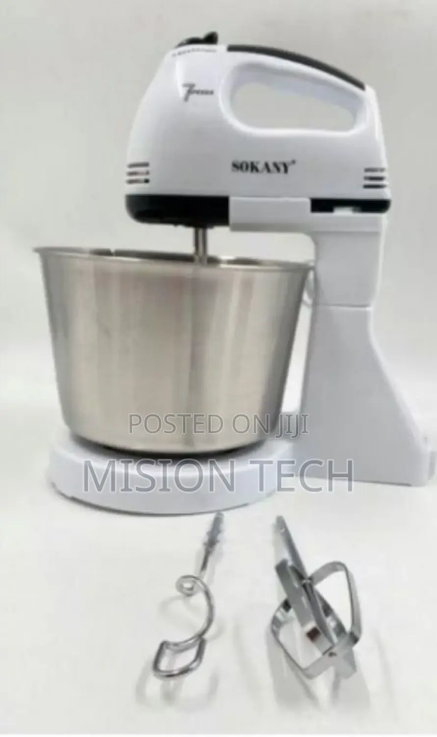 Sokany Electric Mixer With Bowl