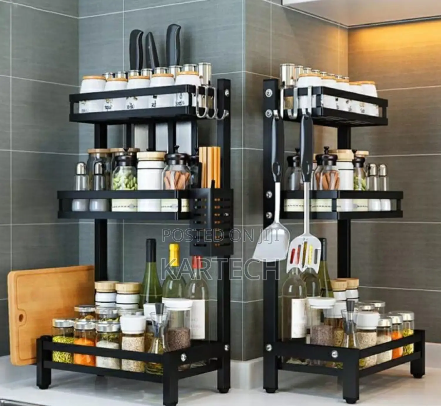 Classy Multfunction Spice Rack