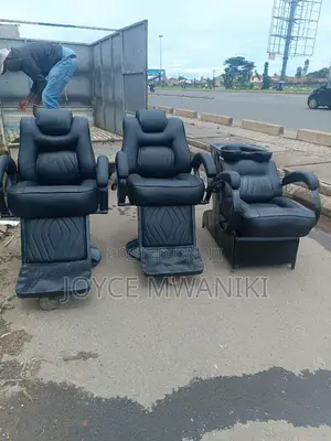 Barber Seats 2 Pieces and a Sink Seat.