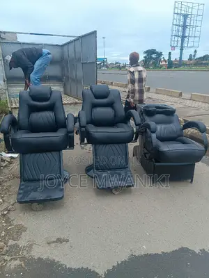 Barber Seats 2 Pieces and a Sink Seat.