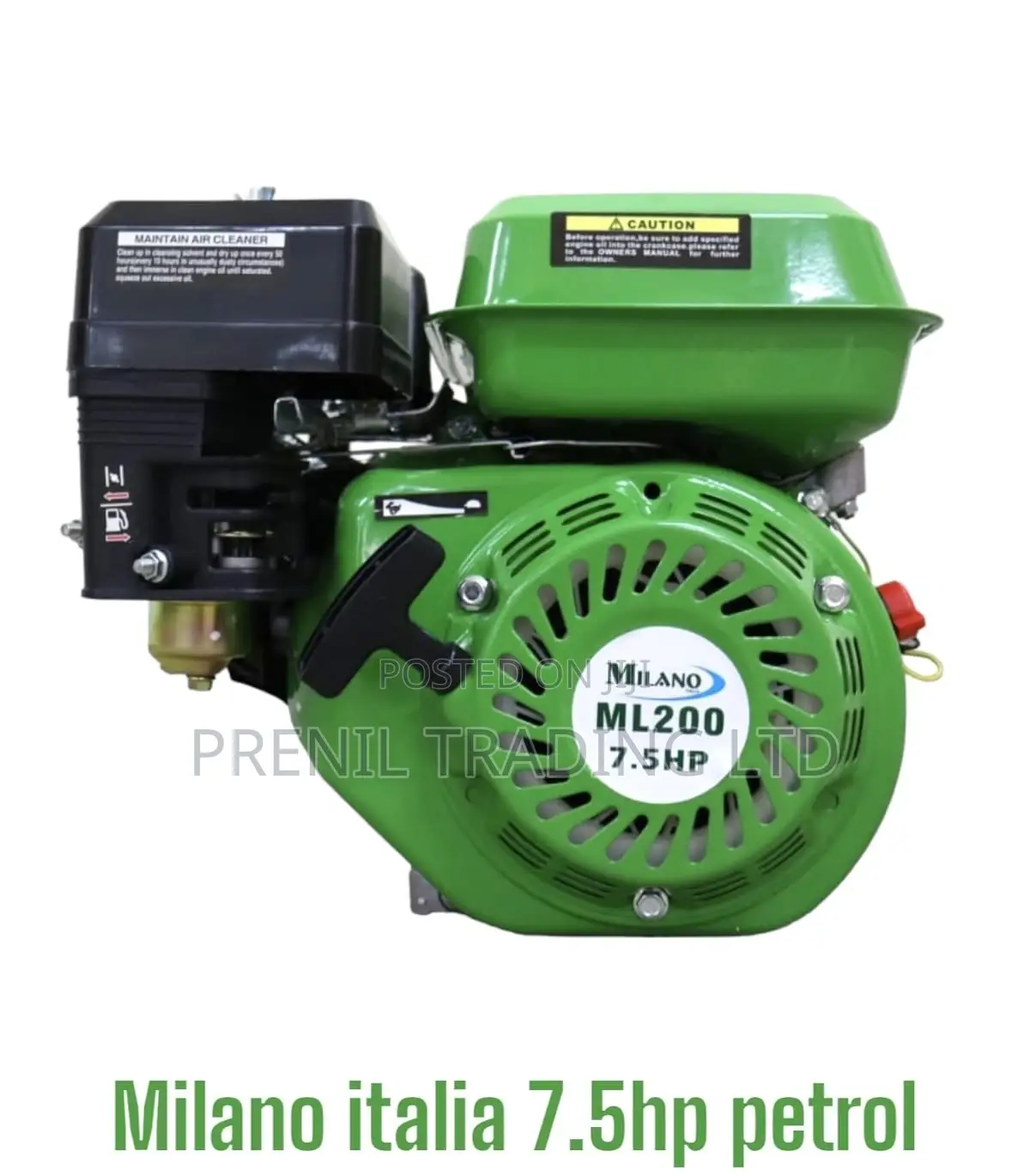 7.5hp Petrol Engine