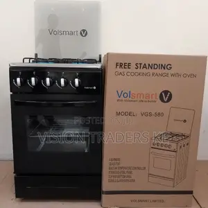 Volsmart 50*55 Four Gas Burner With Gas Oven With Grill.
