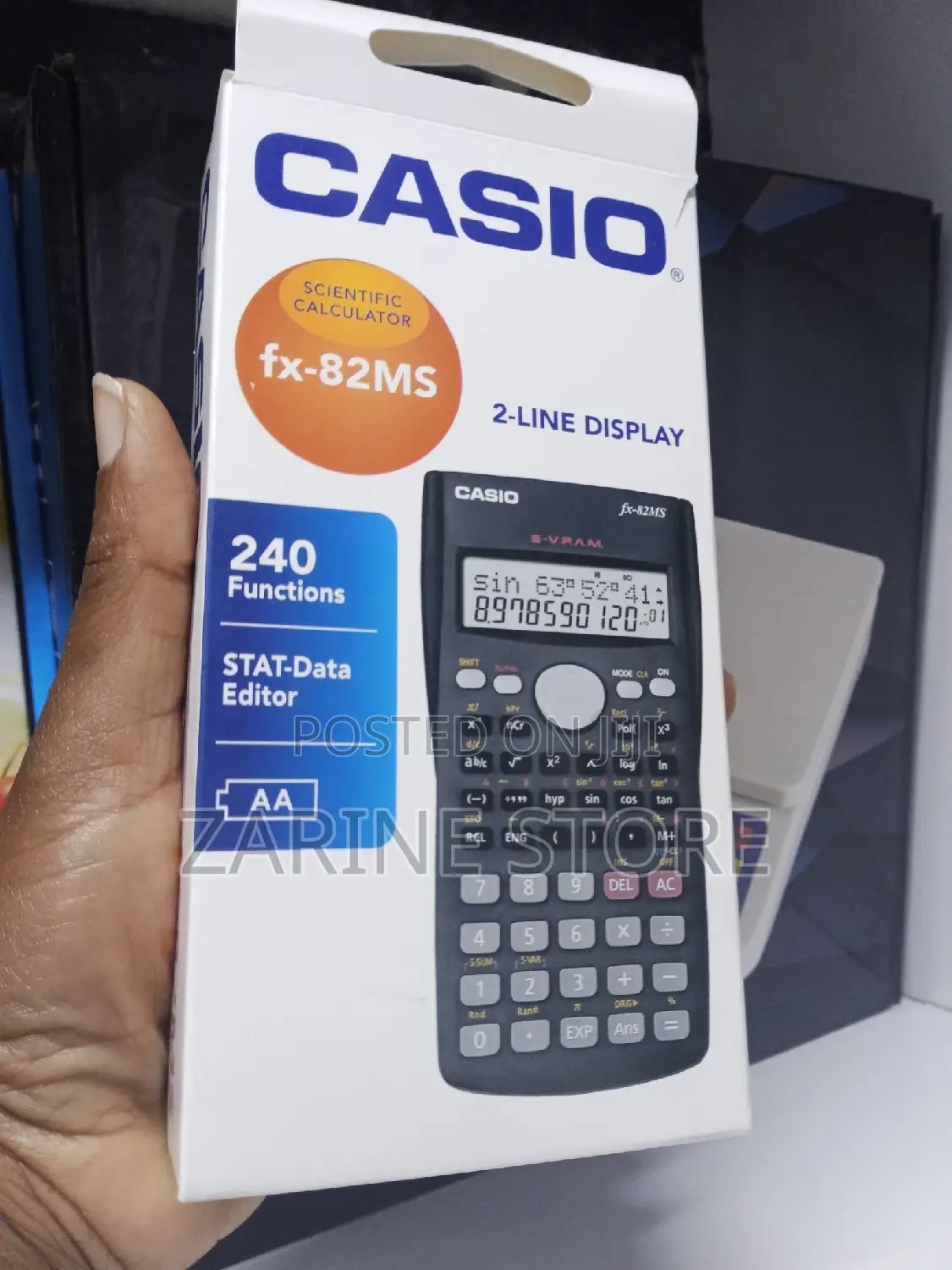Fx 82ms Scientific Calculator Fx82ms 240 Functions