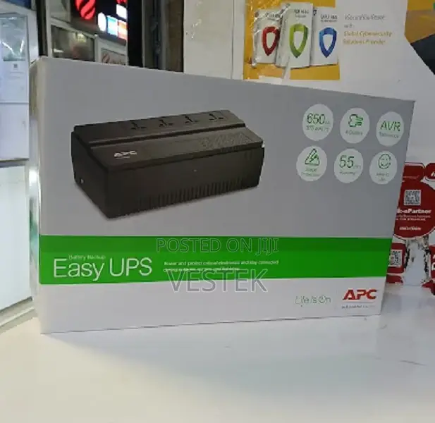 APC Easy UPS Backup 650VA APC Ups, 375 Watts
