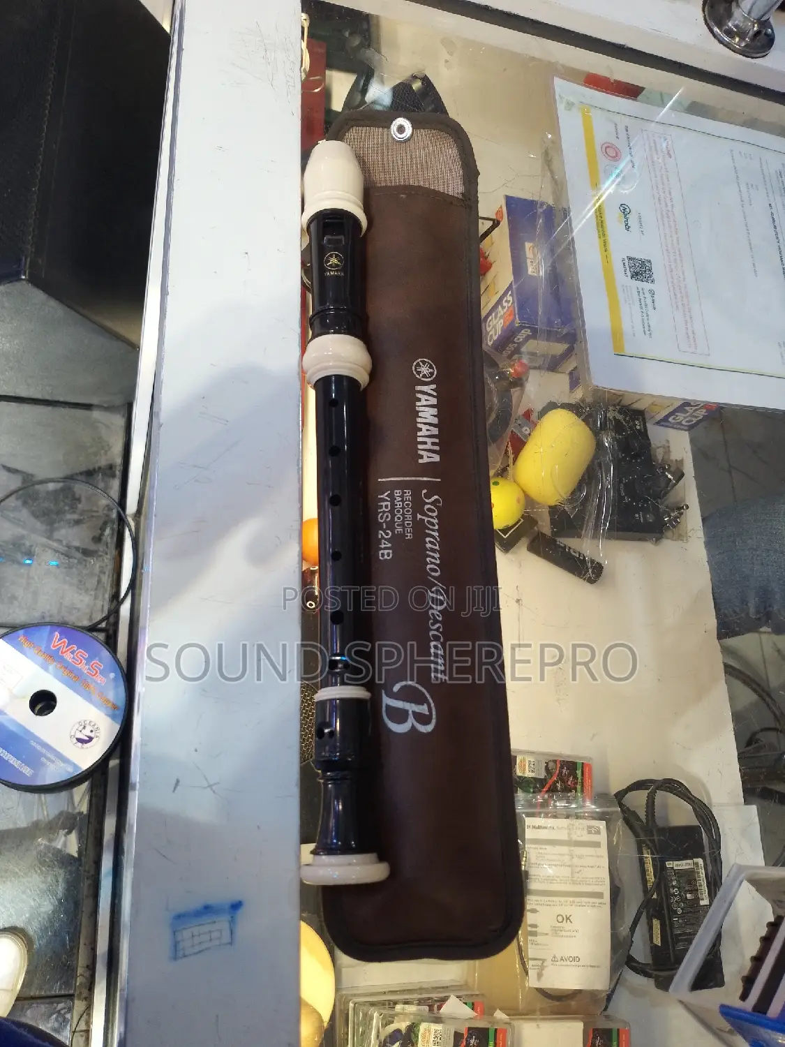 Yamaha Black Sopranos Decant Recorder