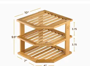 3tier Bamboo Storage Rack