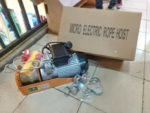 Commercial Best 30m Rope Electric Mini Chain Hoist Machine