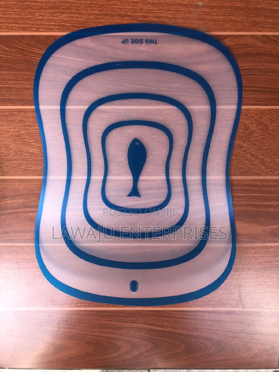 Blue Plastic Chopping Board