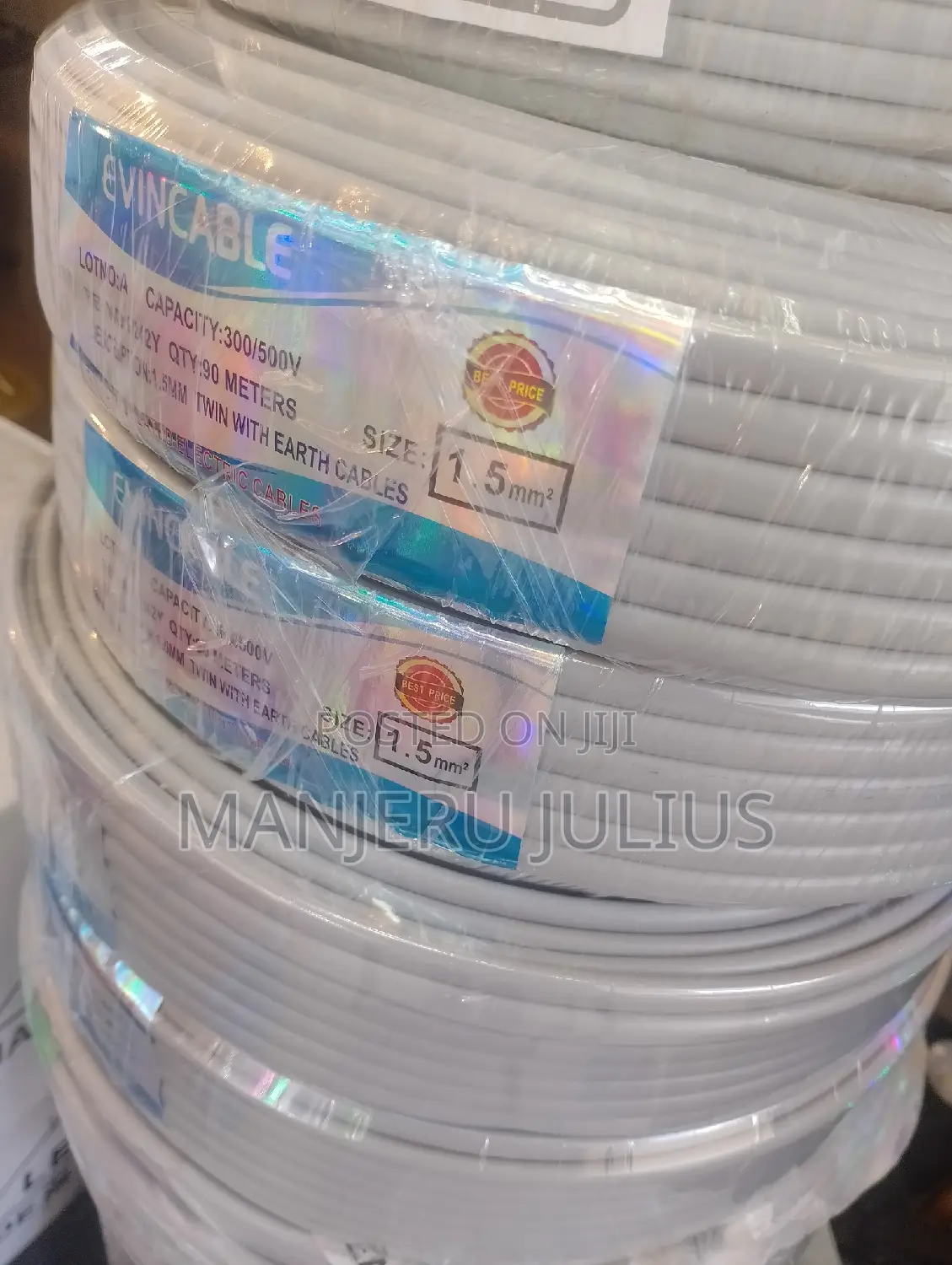 1.5mm Twin Cable