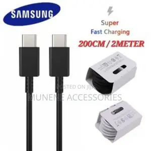 2M Pd 3A USB Type C to USB C Superfast Data Charging Cable