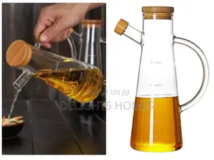 Oil Jar With Bamboo Lid._alp