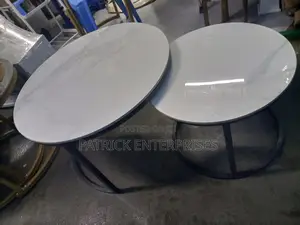 Important Morden Marble Nesting Coffee Table