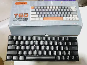 Black T60 63 Key Mechanical Gaming Keyboard With Back-Light