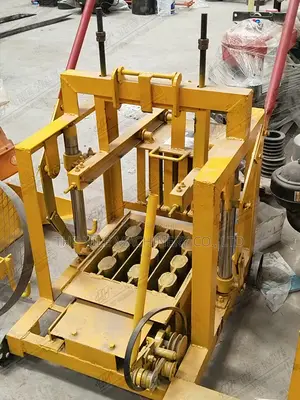 Semi-automatic Manual Hydraulic Concrete Block Machine In KE