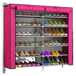 Double Shoe Rack With Cover