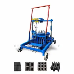 Manual Hollow Concrete Cement Brick Block Making Machine