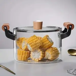 Glass Heat Resistance Cooking Pot