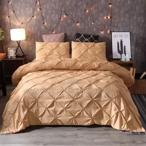 *Pinch Pleat Cross Pintuck Duvet Cover Set*