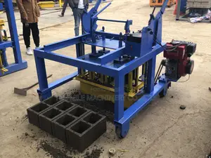 8HP Interlock Paving Cement Hollow Block Making Machine