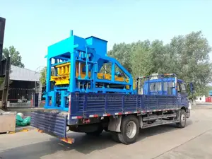 Door to Door Diesel Interlocking Brick Block Making Machine