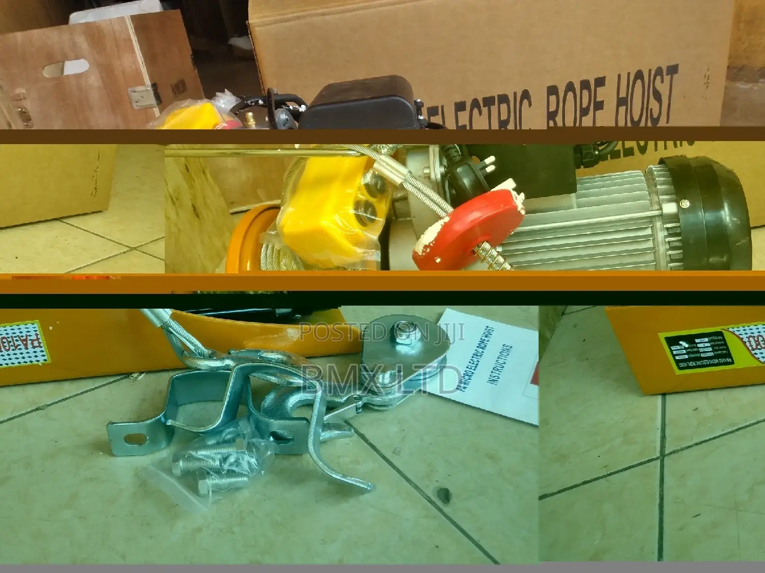 Rope Electric Mini Chain Hoist Machine