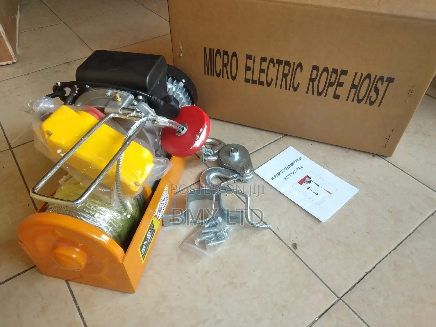 Super Rope Electric Mini Chain Hoist Machine