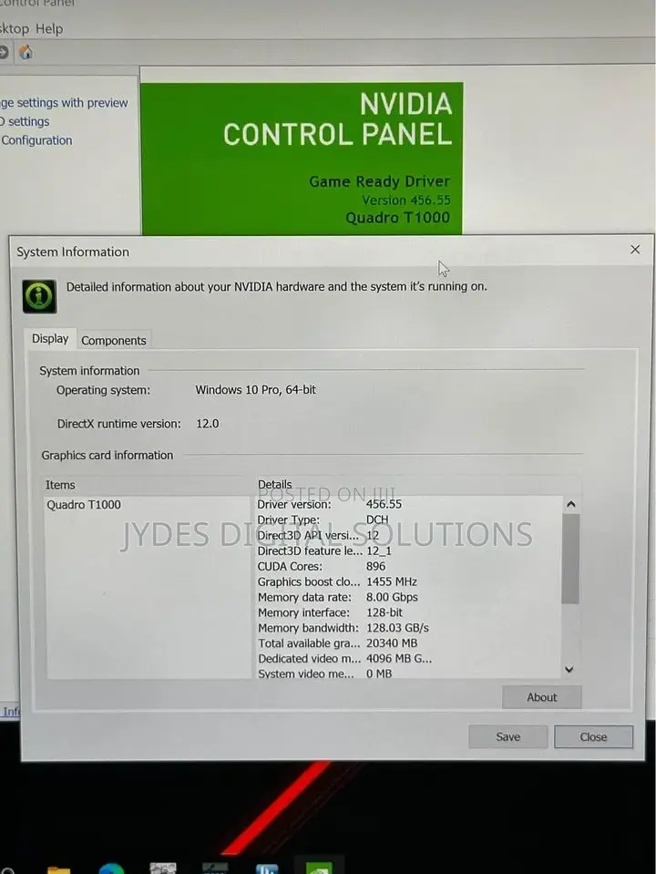 Laptop Dell Precision 5540 16GB Intel Core I7 SSD 512GB
